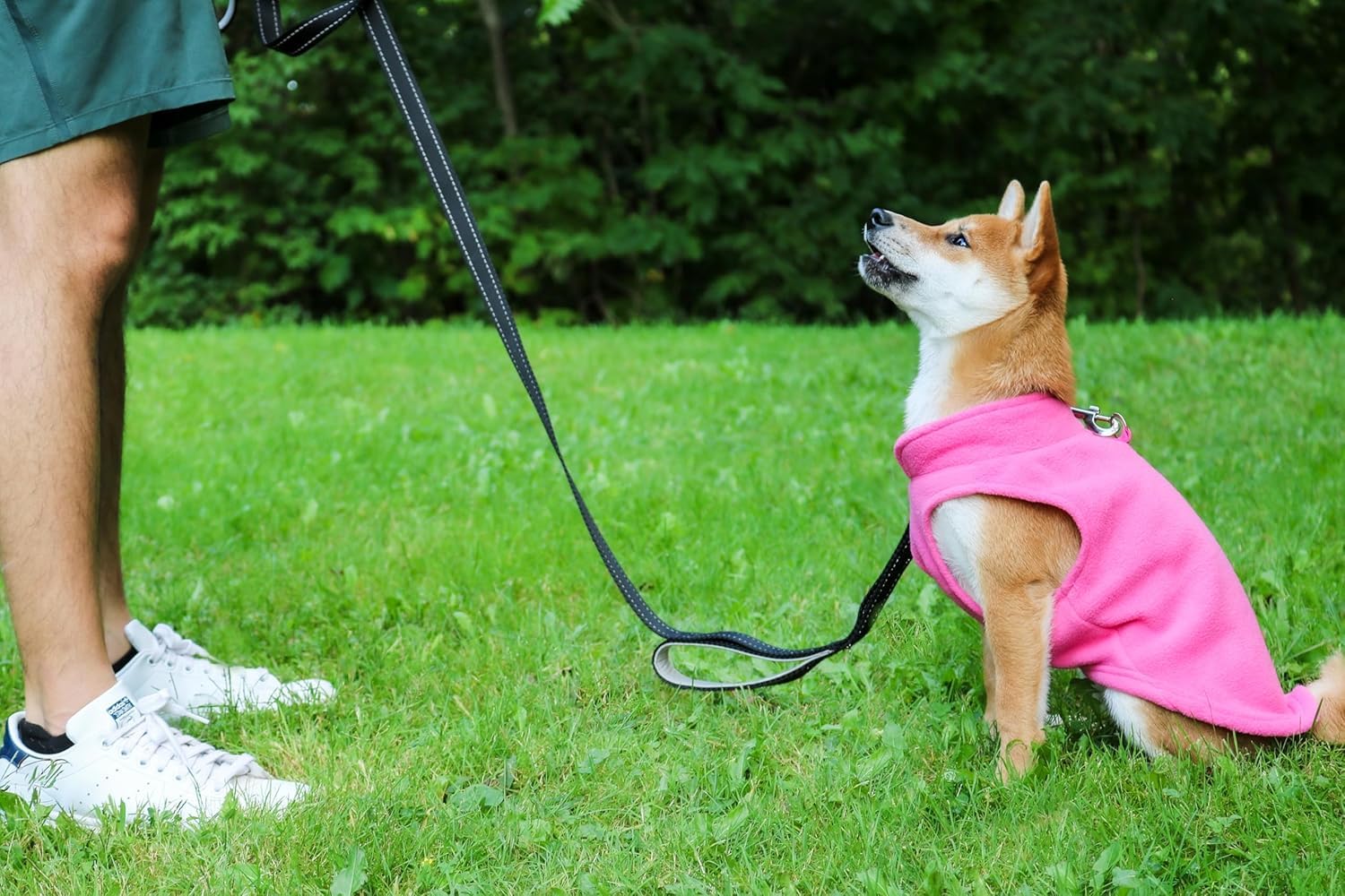 Jacko & Co soft fleece material provides cozy warmth with lightweight feel
