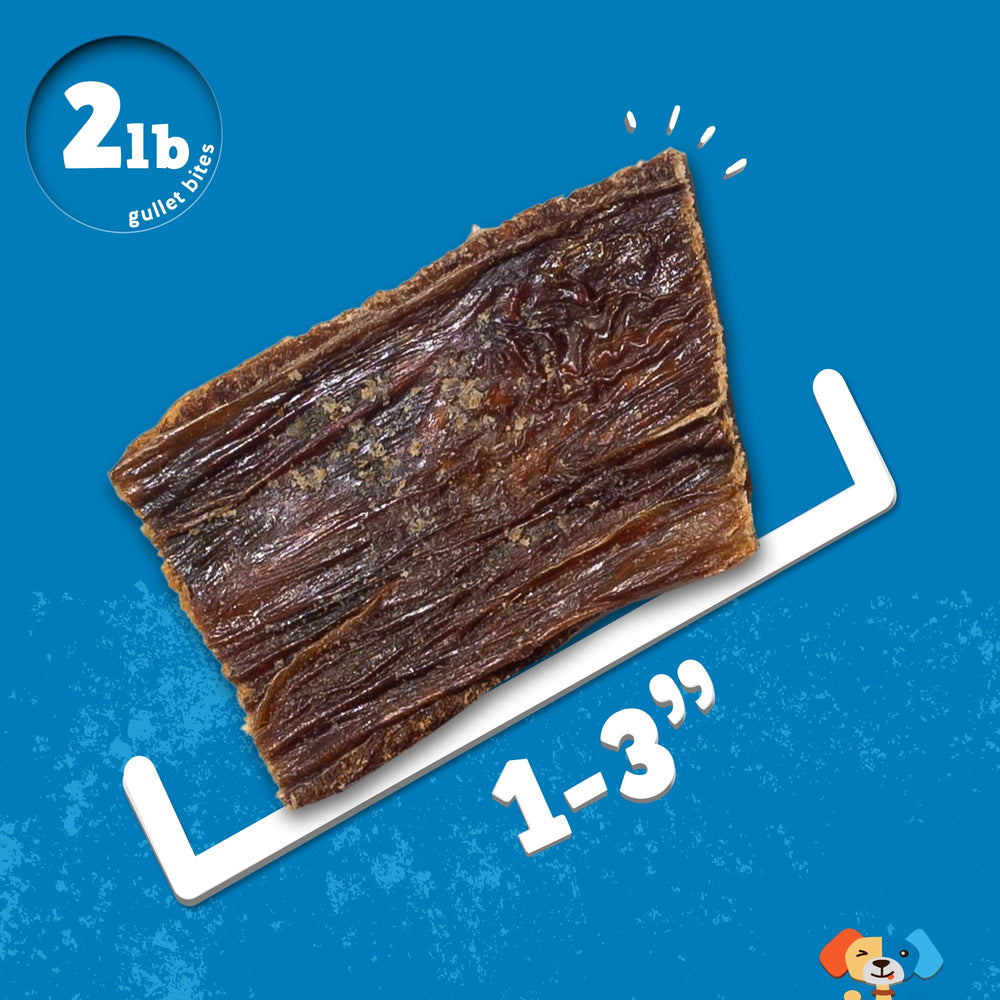 Jack&Pup all-natural ingredients label shown, single-ingredient formula for clean chewing