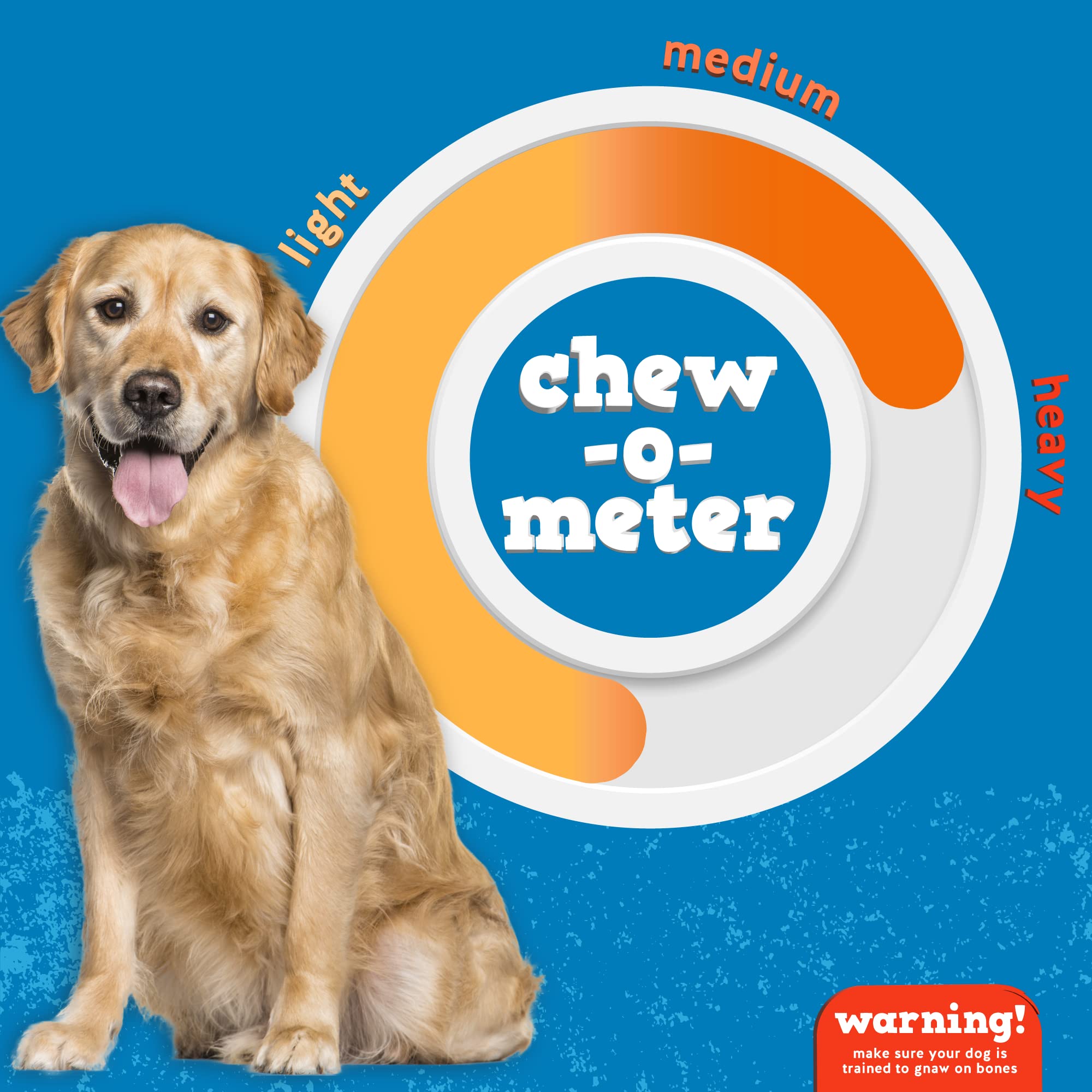 Jack&Pup beef marrow bones odor-free presentation reflects preservative-free production.