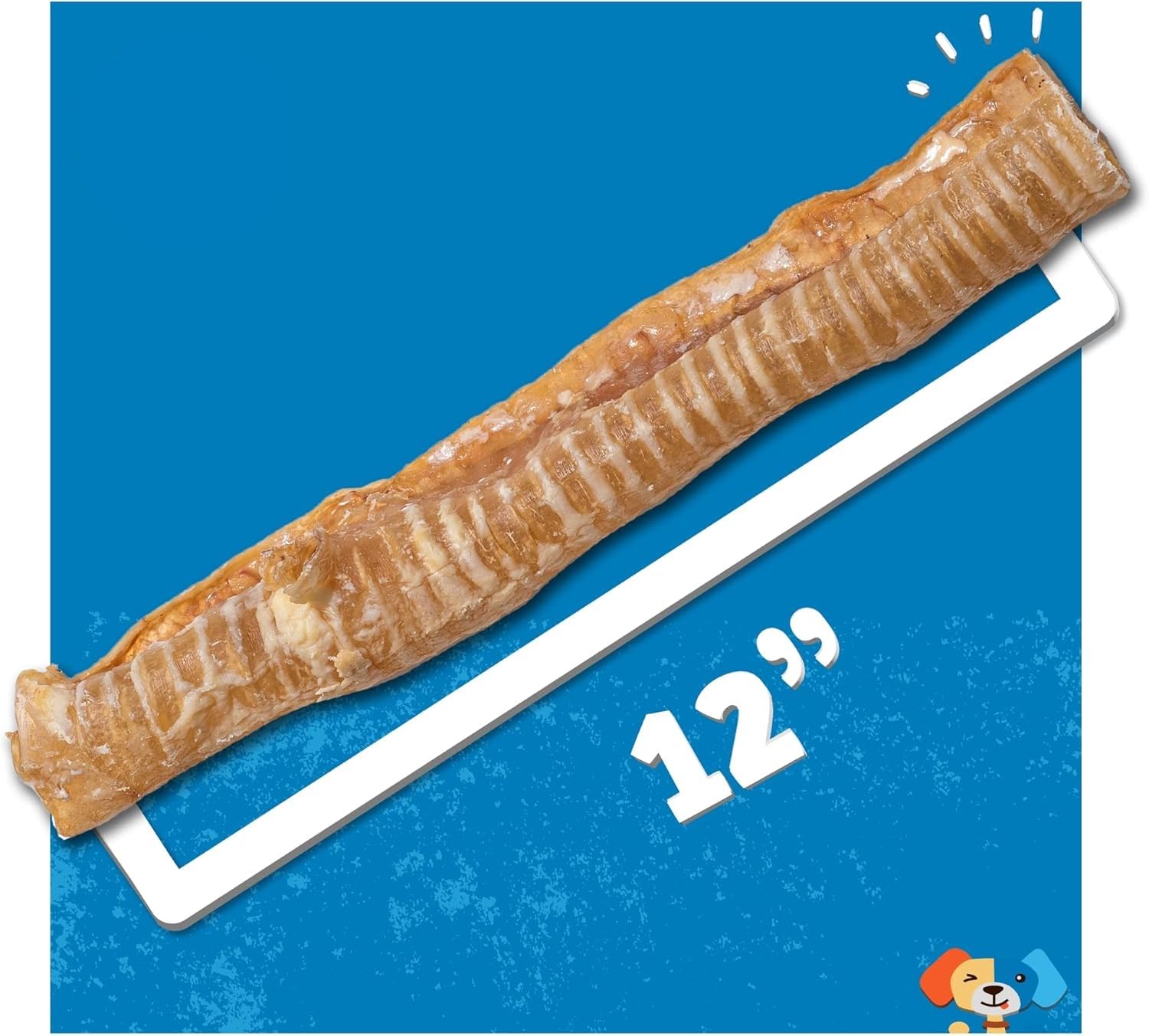 Jack&Pup beef trachea single-ingredient label highlights pure, additive-free treats.