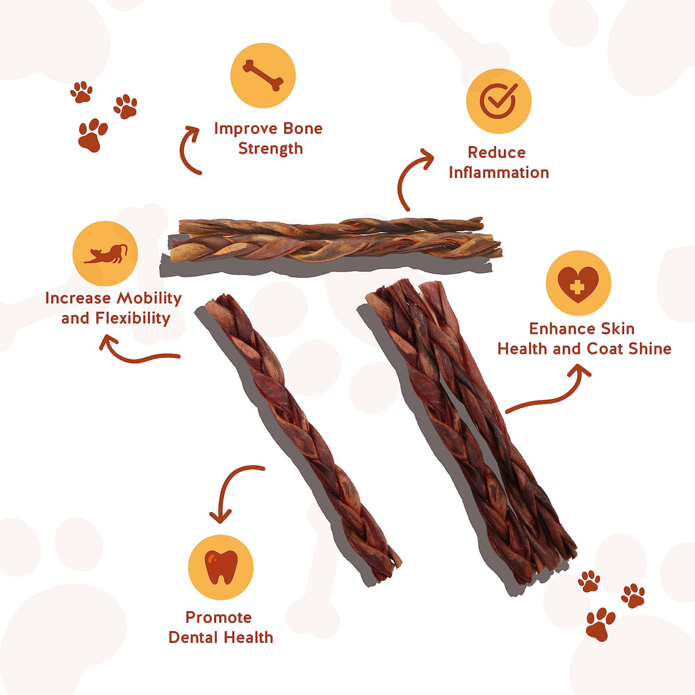 JackPup braided texture close-up; durable chew for aggressive chewers.