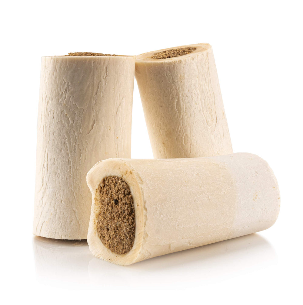 Jack&Pup cheese and bacon filled bone close-up with savory aroma for dogs