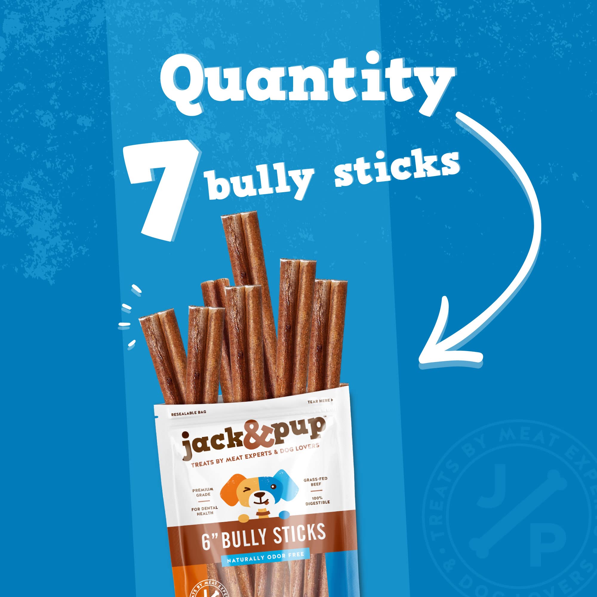 Jack&Pup grass-fed beef pizzle sticks highlight premium quality