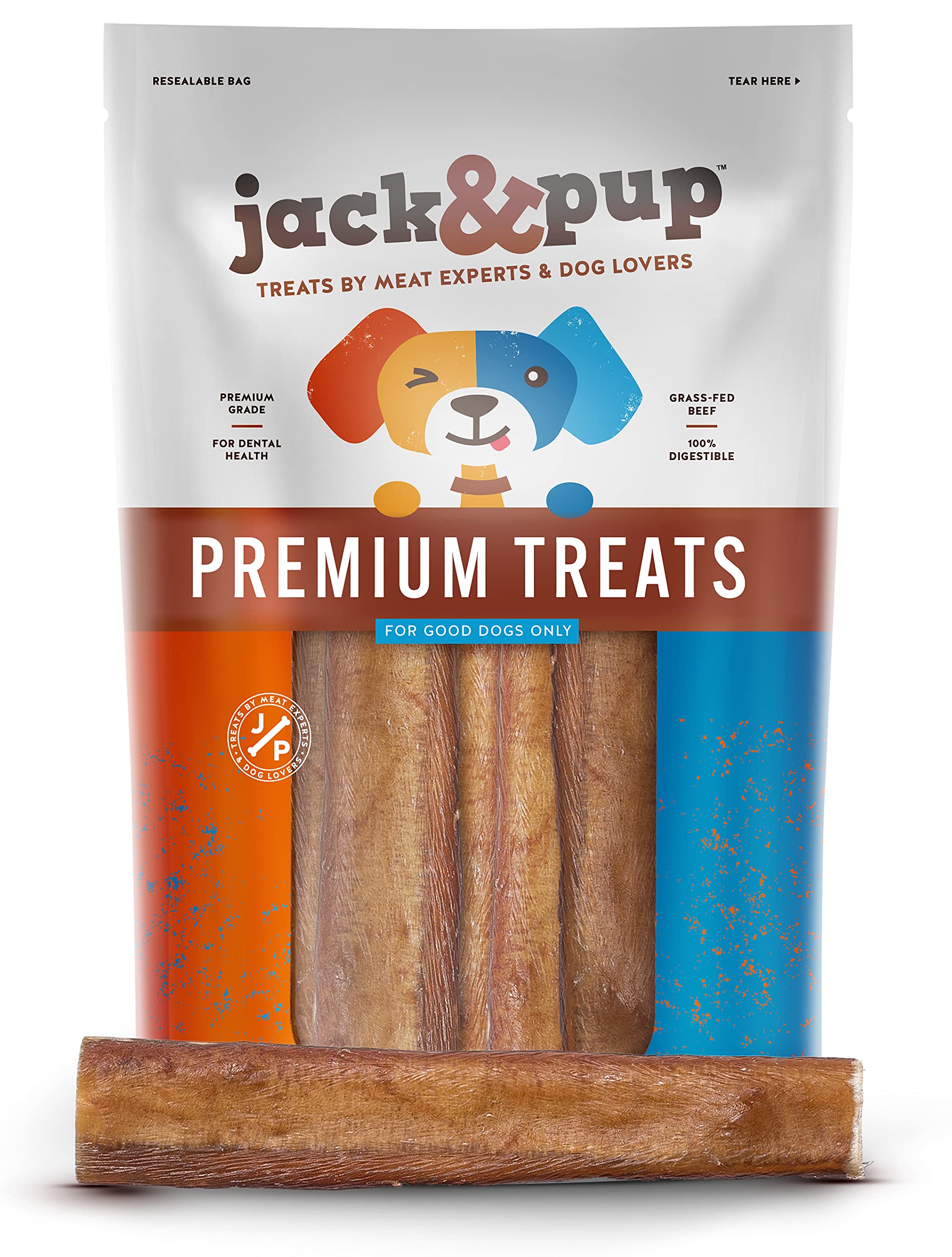 Jack&Pup high-protein, low-fat treat for active dogs.