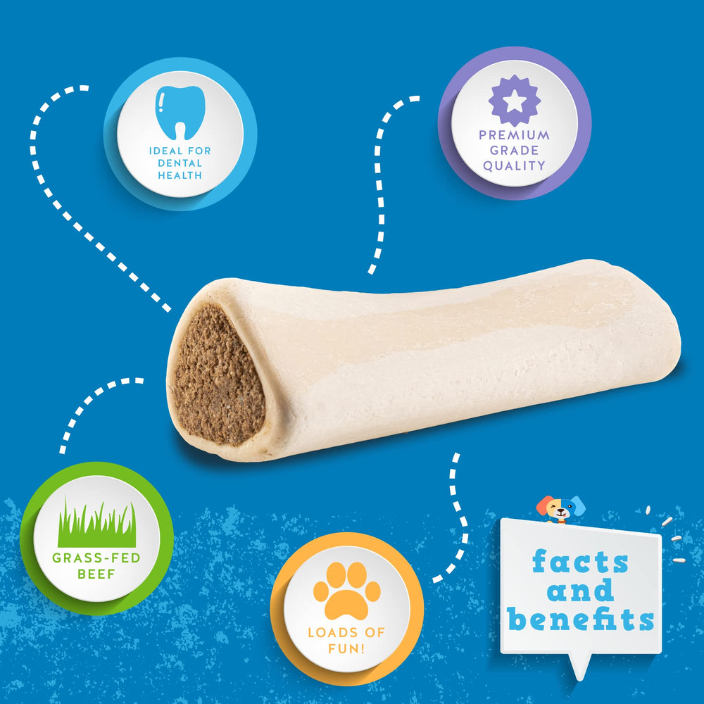Jack&Pup long-lasting chew bone enabling extended playtime