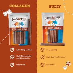 Jack&amp;Pup long-lasting texture supports engaged chewing during playtime