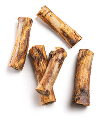 Jack&Pup marrow bones 6-inch inside detail showing rich marrow.