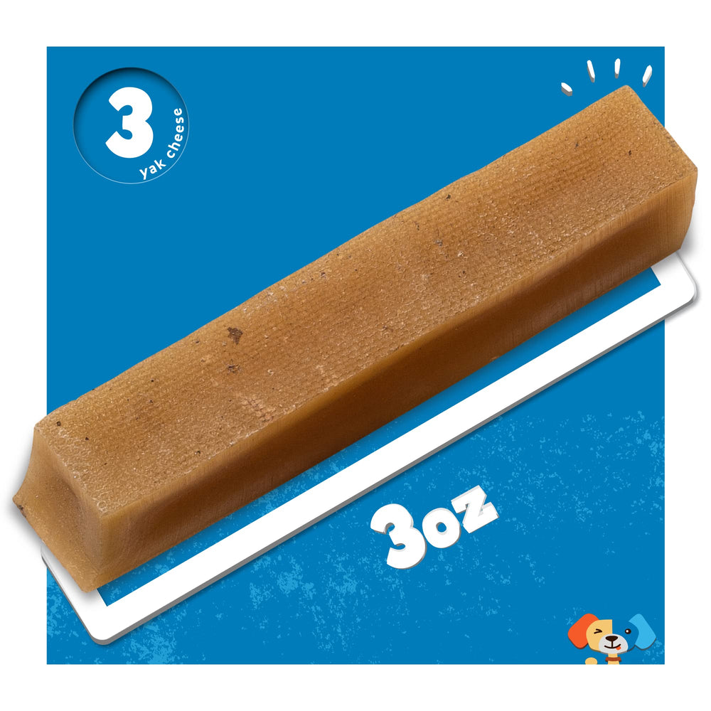 Odor-free Jack&Pup yak chews suitable for odor-sensitive pets.