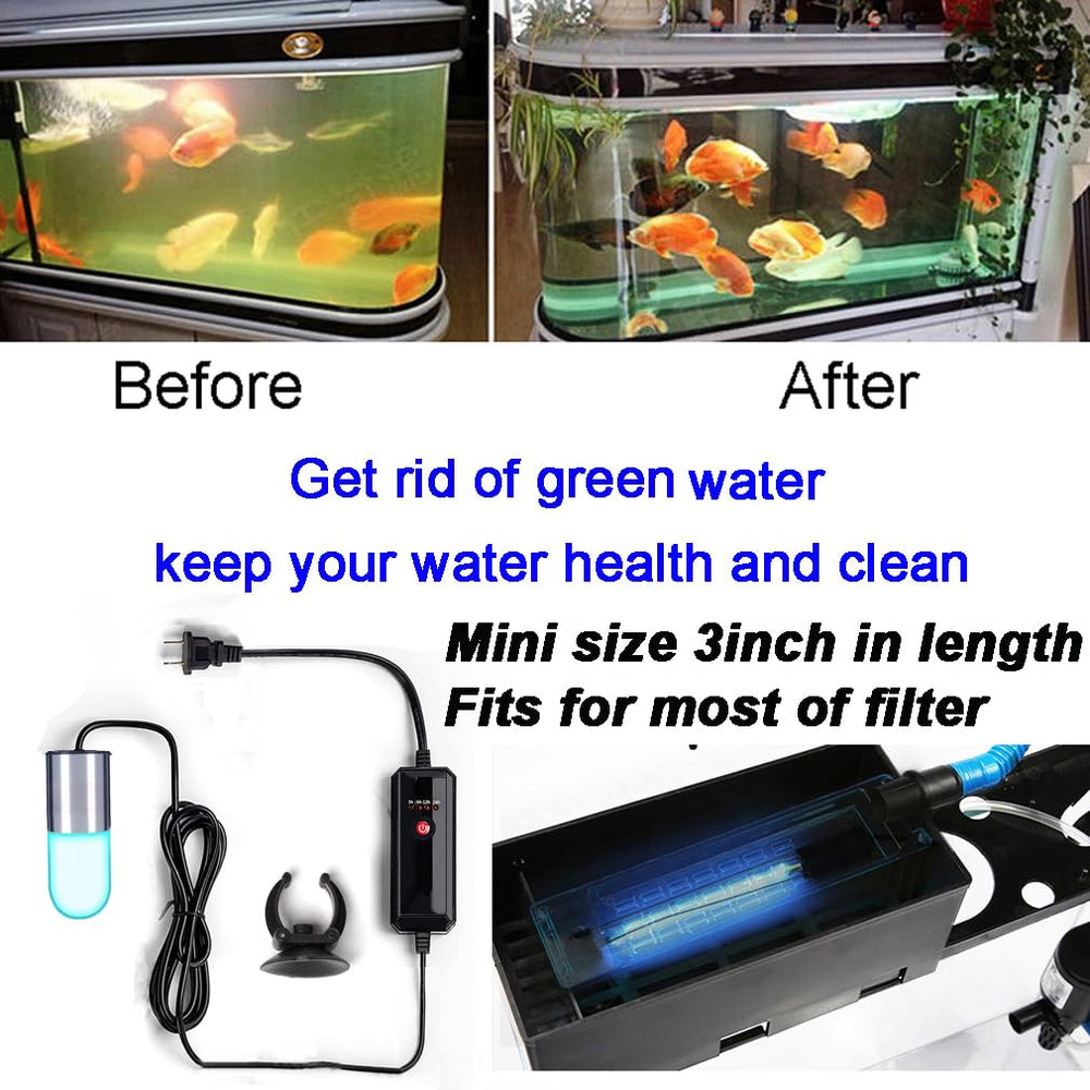 JackSuper UVC clean light with visible timer control for easy scheduling