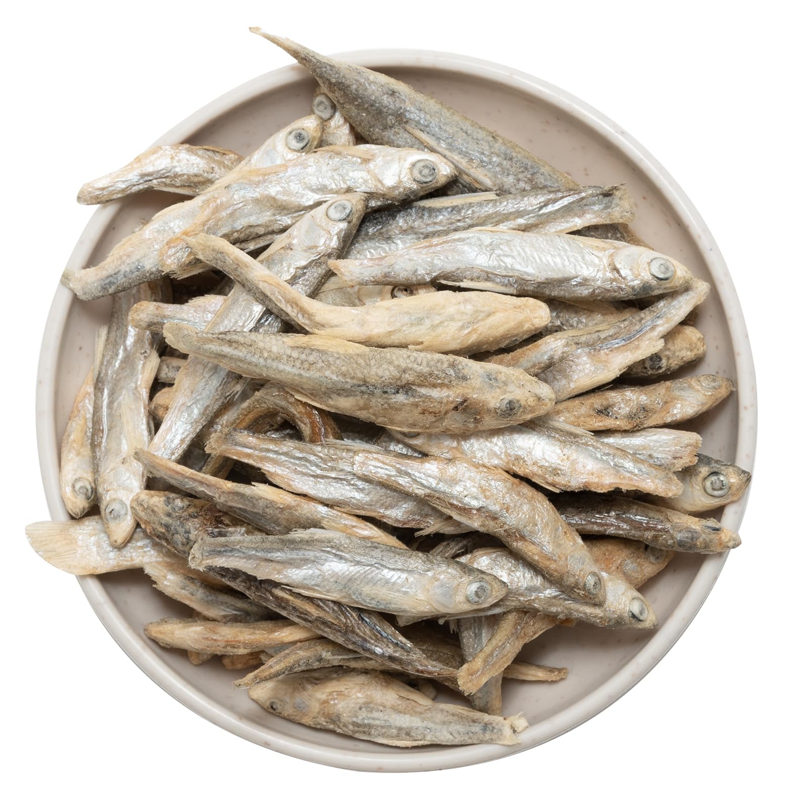 JADINGSFARM Minnows closeup of dried minnows showing natural protein snack