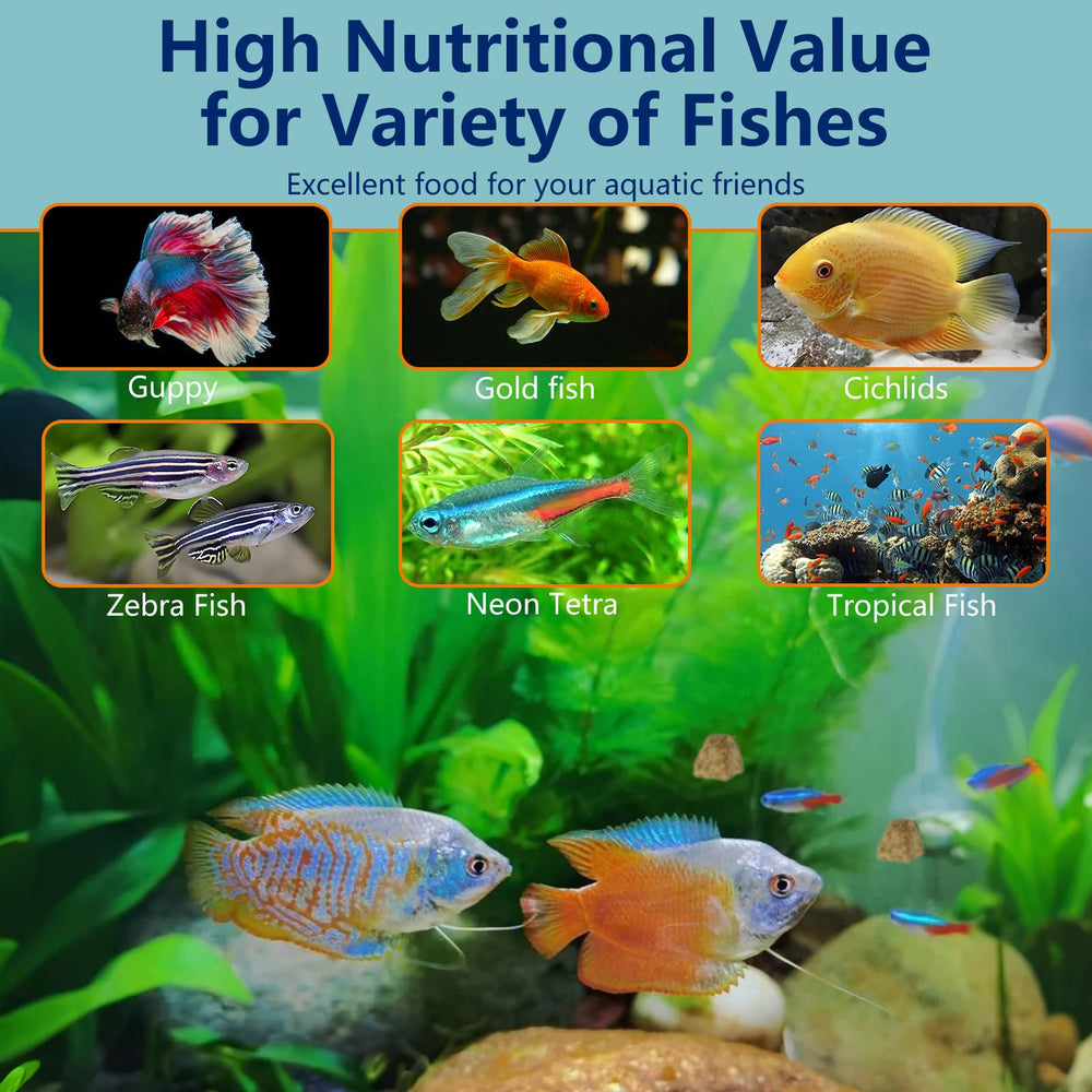 JADINGSFARM safe additive-free fish food supports healthy feeding routines.