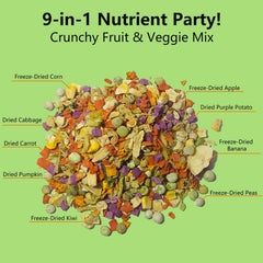 JADINGSFARM vitamin and mineral-rich ingredients support healthy digestion for small pets.