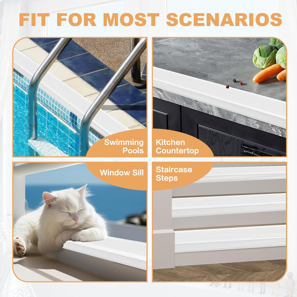 Anti-slip edge design keeping protector securely in place during play.