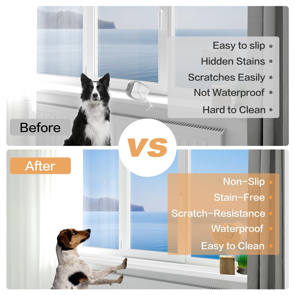 Cut-to-fit size guide illustrating customization for different spaces.
