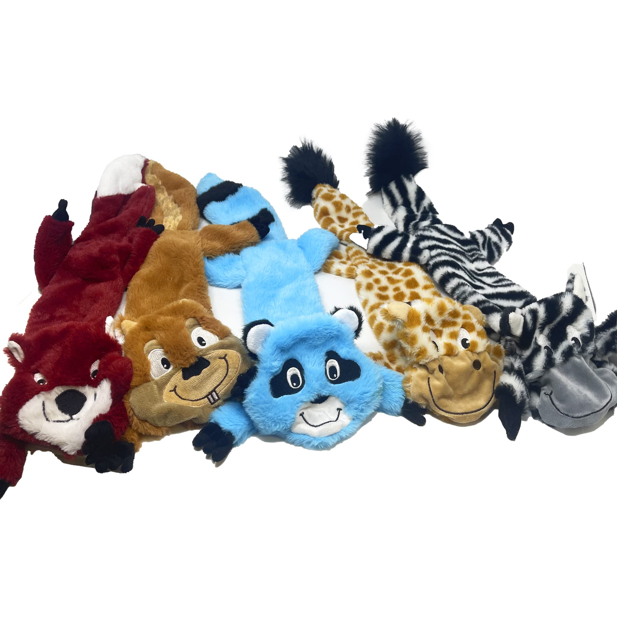 Jalousie badger squeaky toy for supervised fetch and fun.