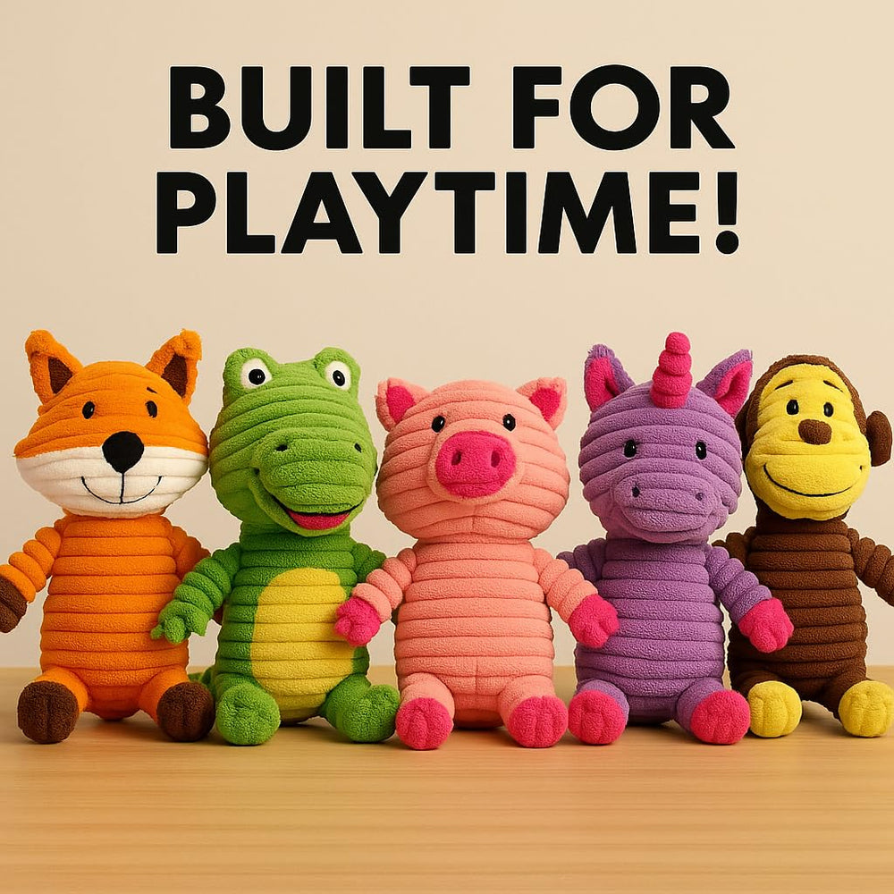 Jalousie plush toys durable seams reinforce design for longer-lasting fun
