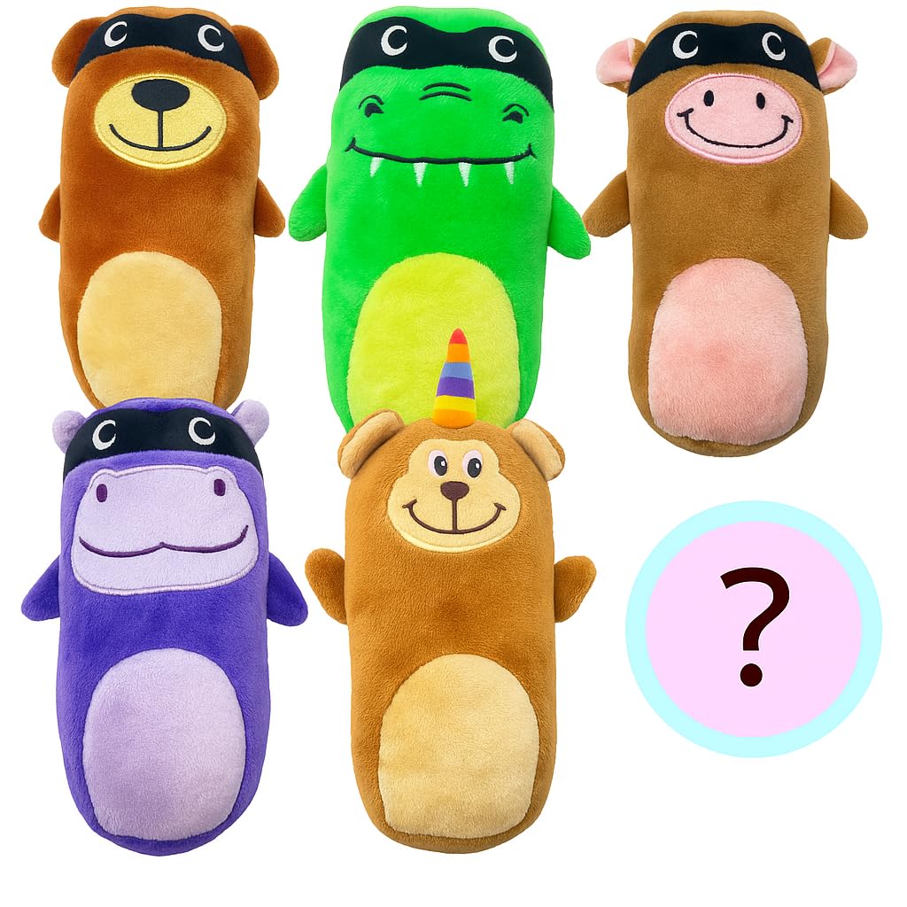 Jalousie set de juguetes plush para perros, seis diseños