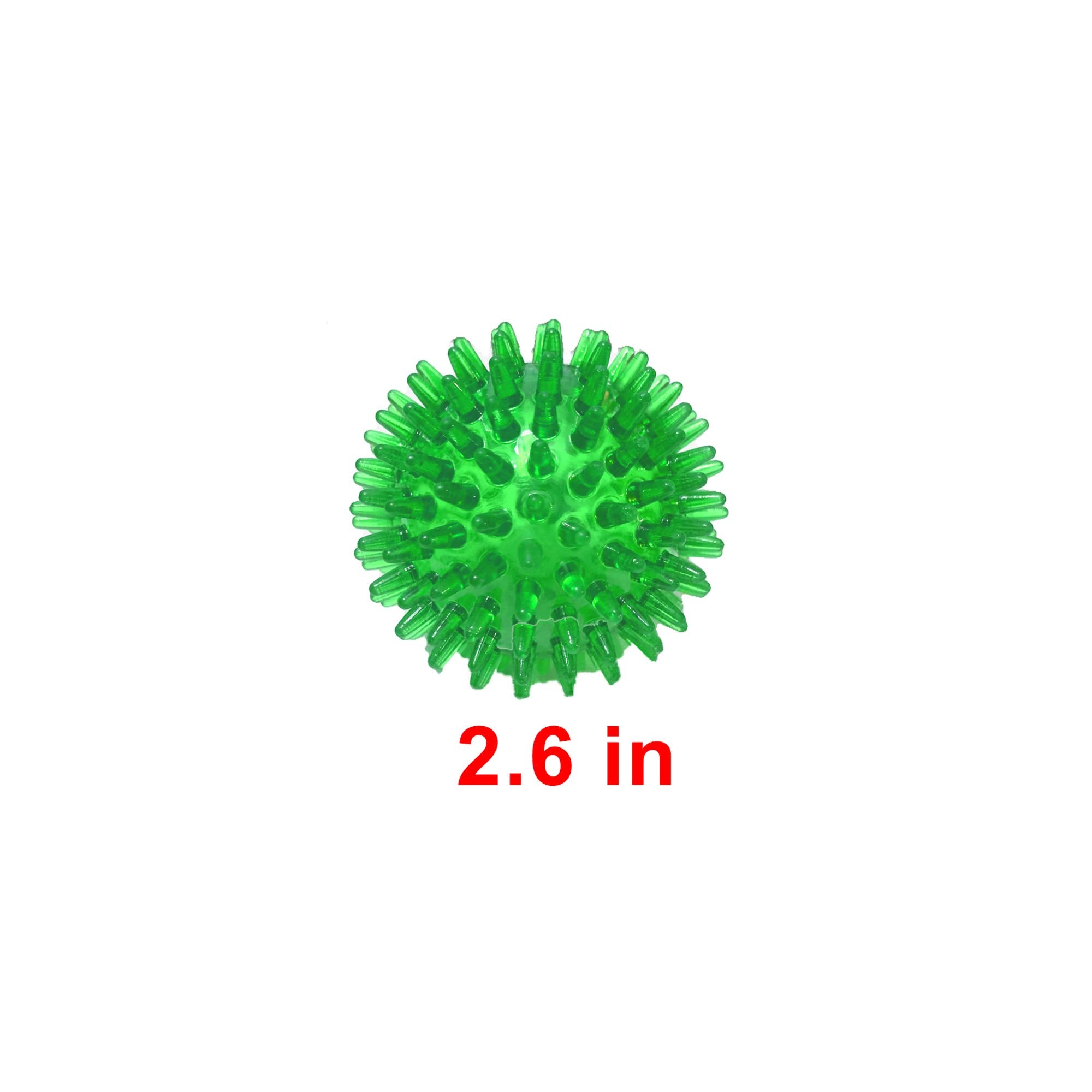 Jalousie spiky-ball chew toy closeup showing textured surface