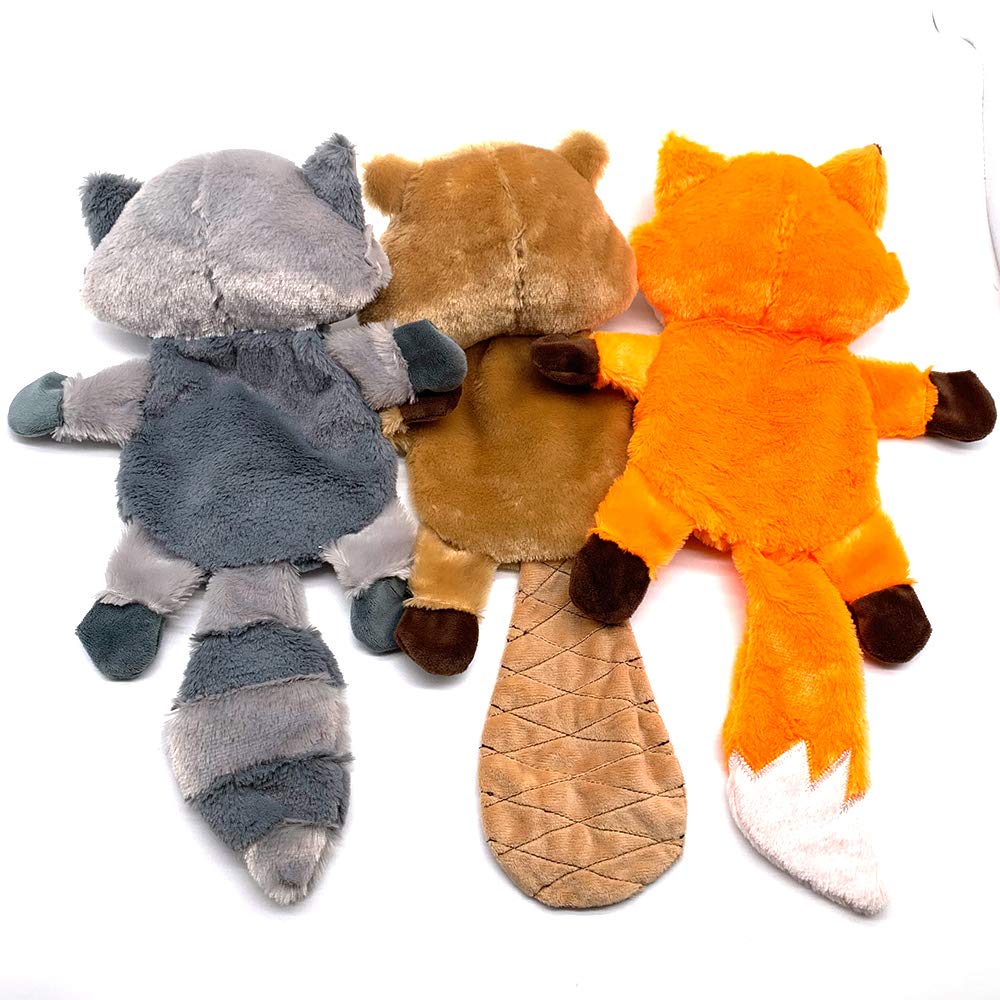 Jalousie compact squeaky plush combines fun and durability for daily use.