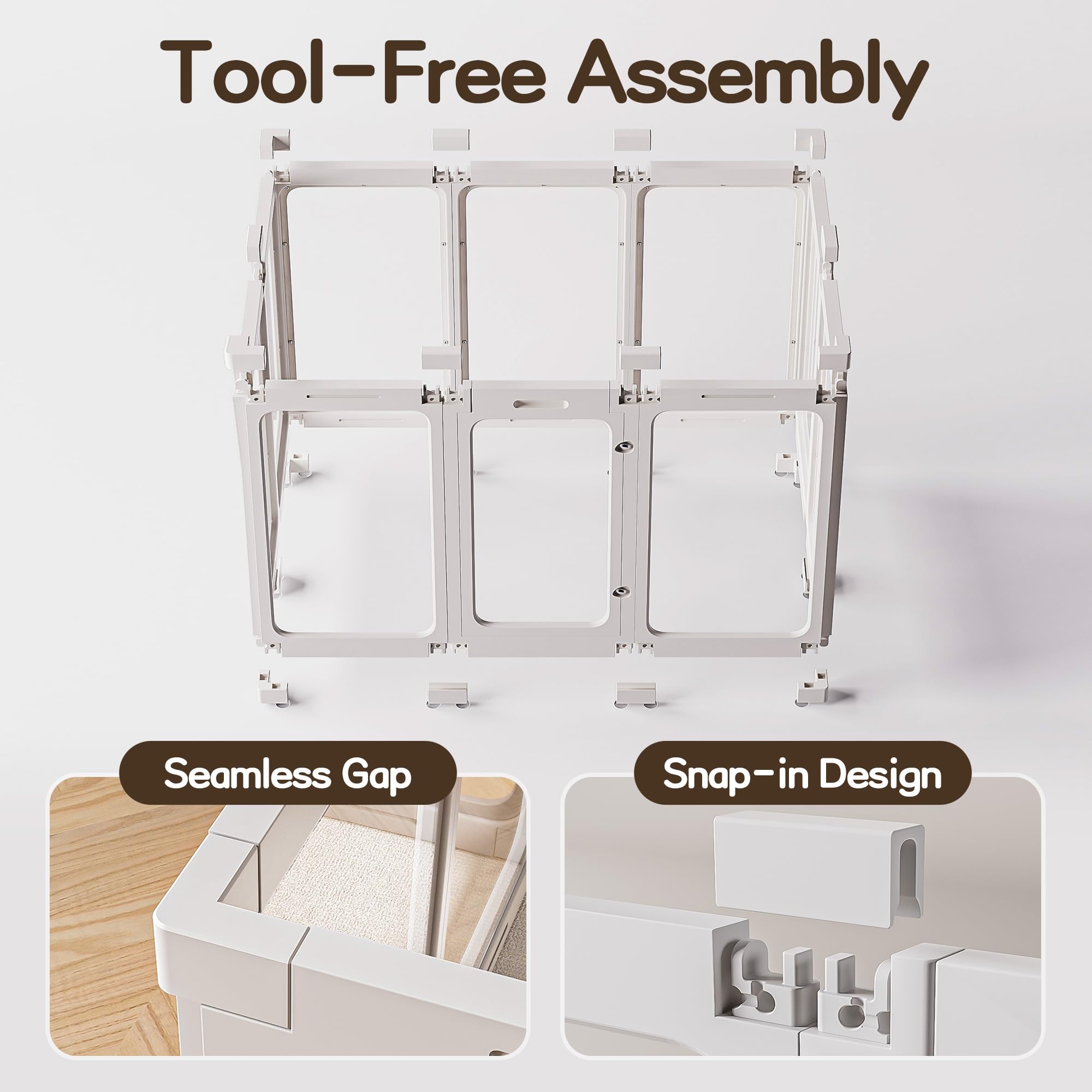 Jalove smooth acrylic surface resists stains and odors for easy cleaning