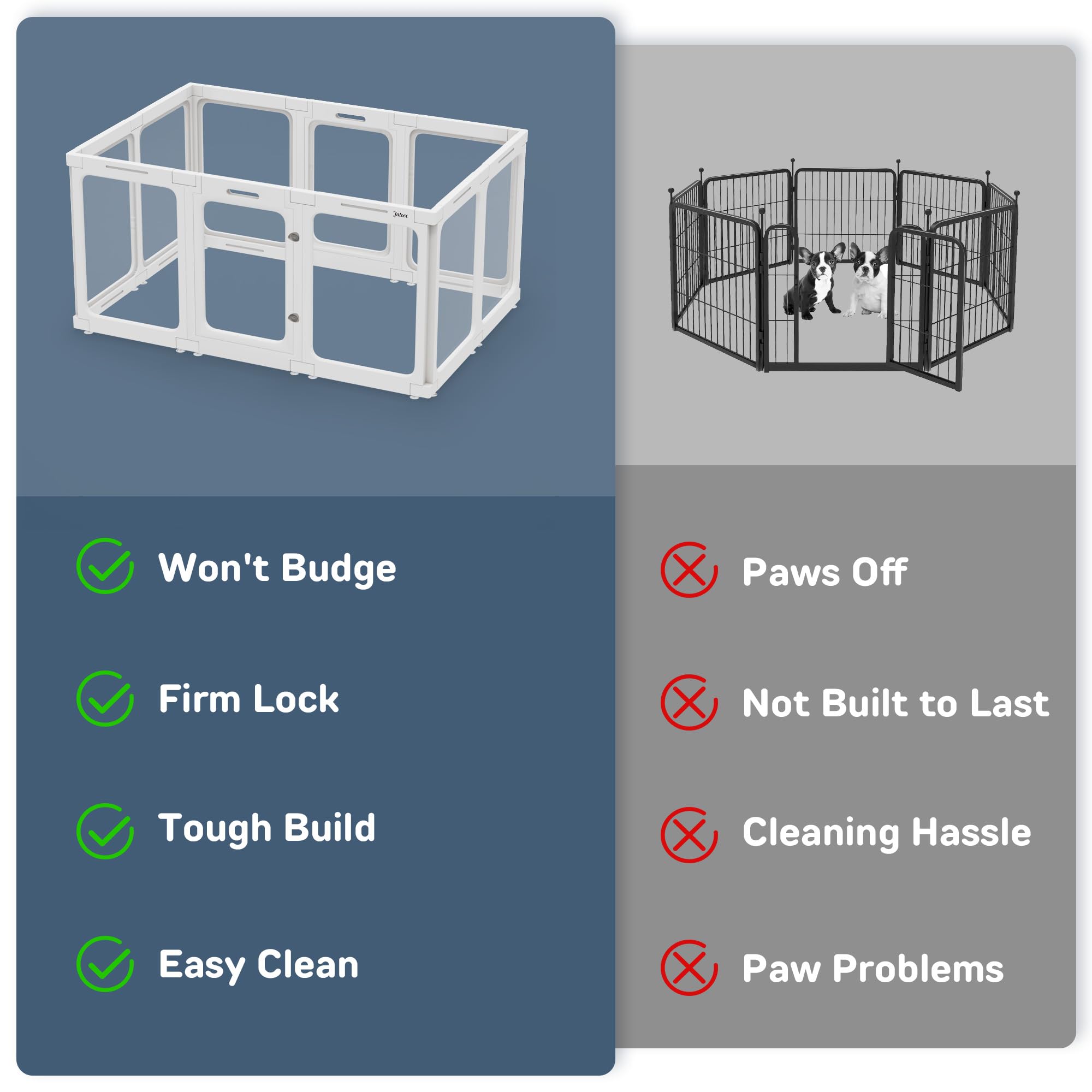 Jalove lifetime warranty and 24/7 support reinforce confident ownership.