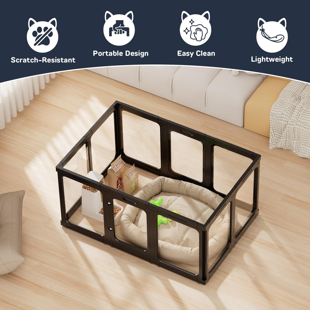 Jalove modular dog kennel expansion for growing pets.