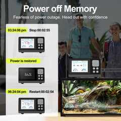 J&A Smart Reptile Mister programmable timer modes tailor humidity patterns.
