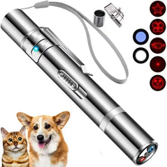 JANHER laser pointer compact design for portable pet play.