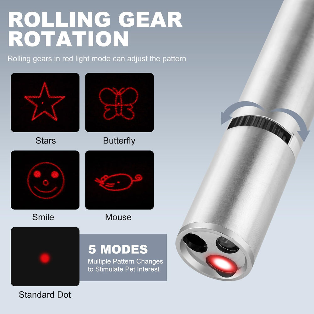 JANHER laser pointer metal housing with durable anti-peel coating.