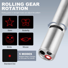 JANHER laser pointer metal housing with durable anti-peel coating.
