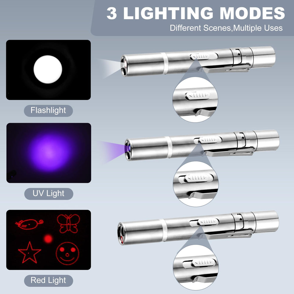 JANHER laser pointer USB recharge feature for convenient charging.