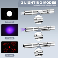 JANHER laser pointer USB recharge feature for convenient charging.