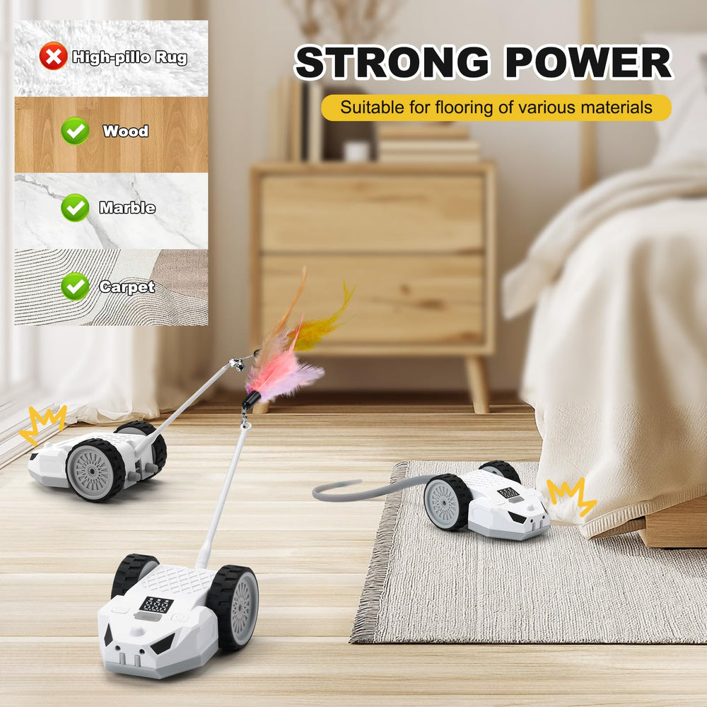 JANOFT toy attachments with feathers demonstrates versatile play options