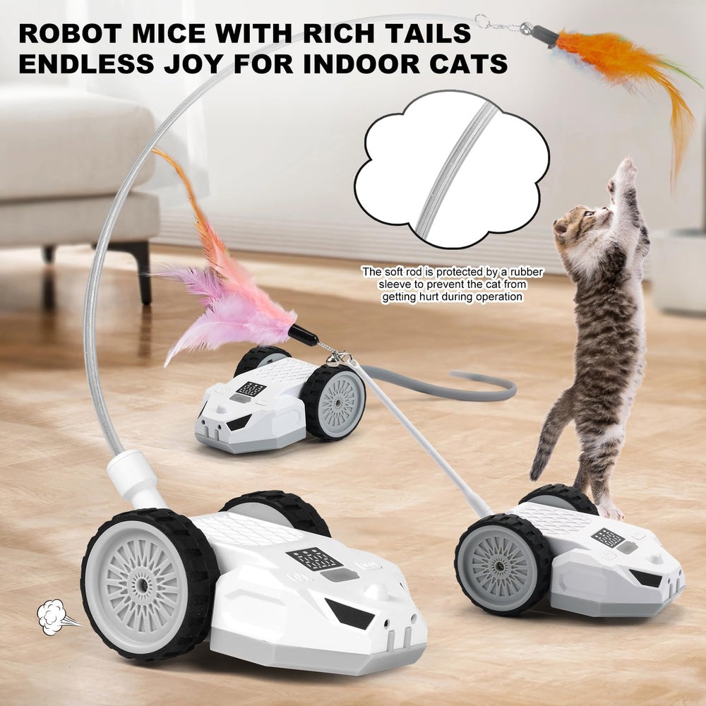 JANOFT tails with RGB lights to attract attention during play sessions