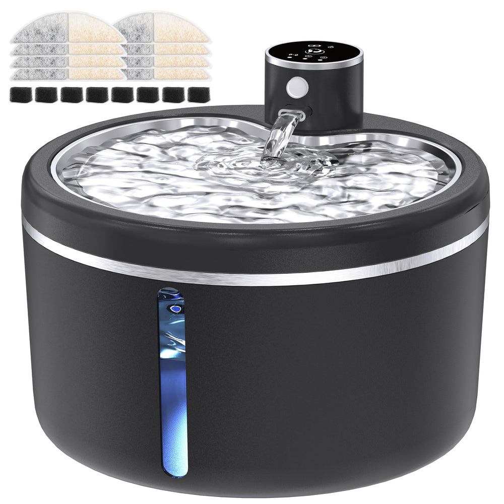 Jaojcoe 108oz capacity demonstrates long-lasting hydration between refills for busy households.