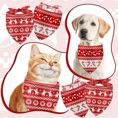 JarThenaAMCS adjustable 18x18x27 bandana for snug fit on medium to large dogs.