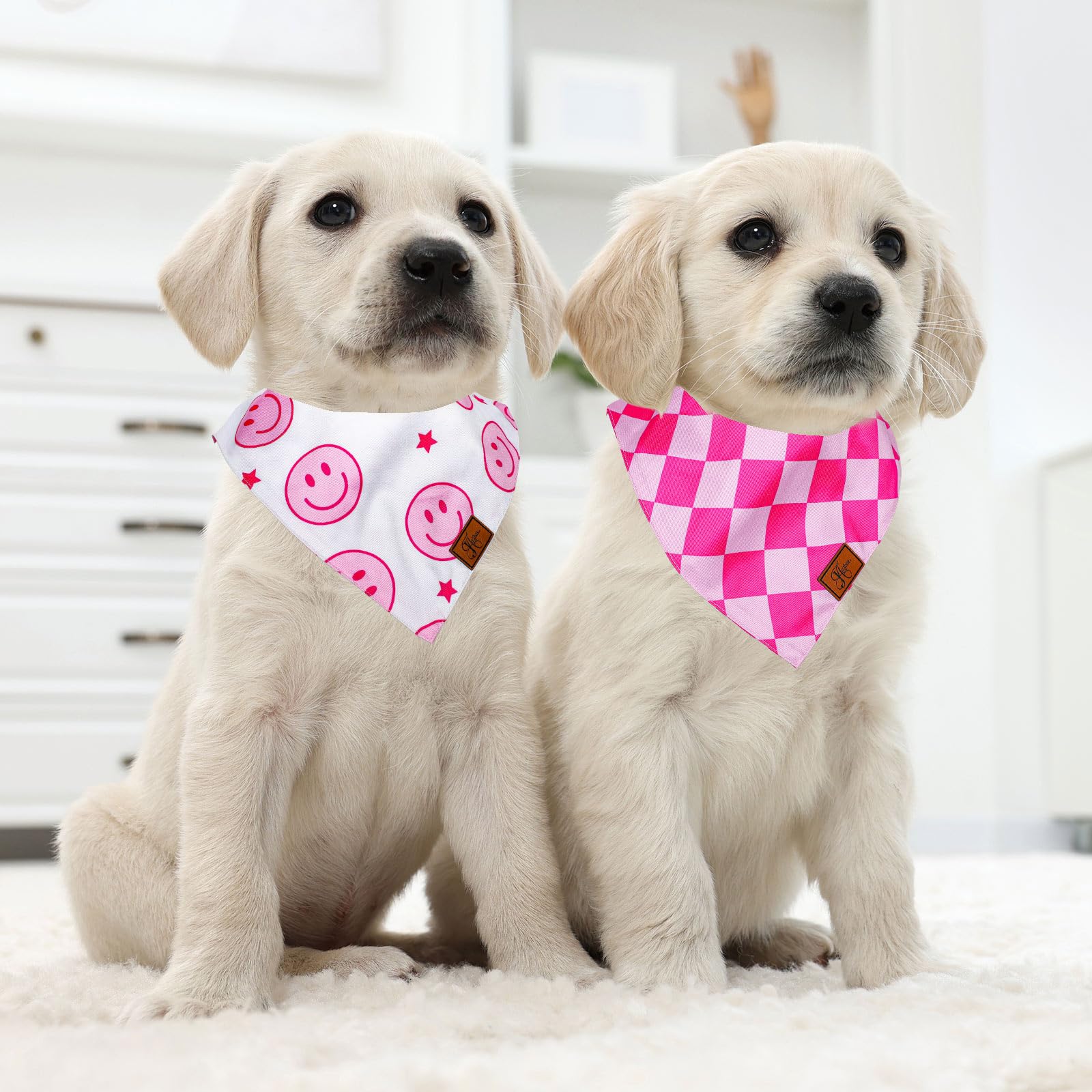 JarThenaAMCS washable polyester bandana emphasizes easy cleaning and durability.
