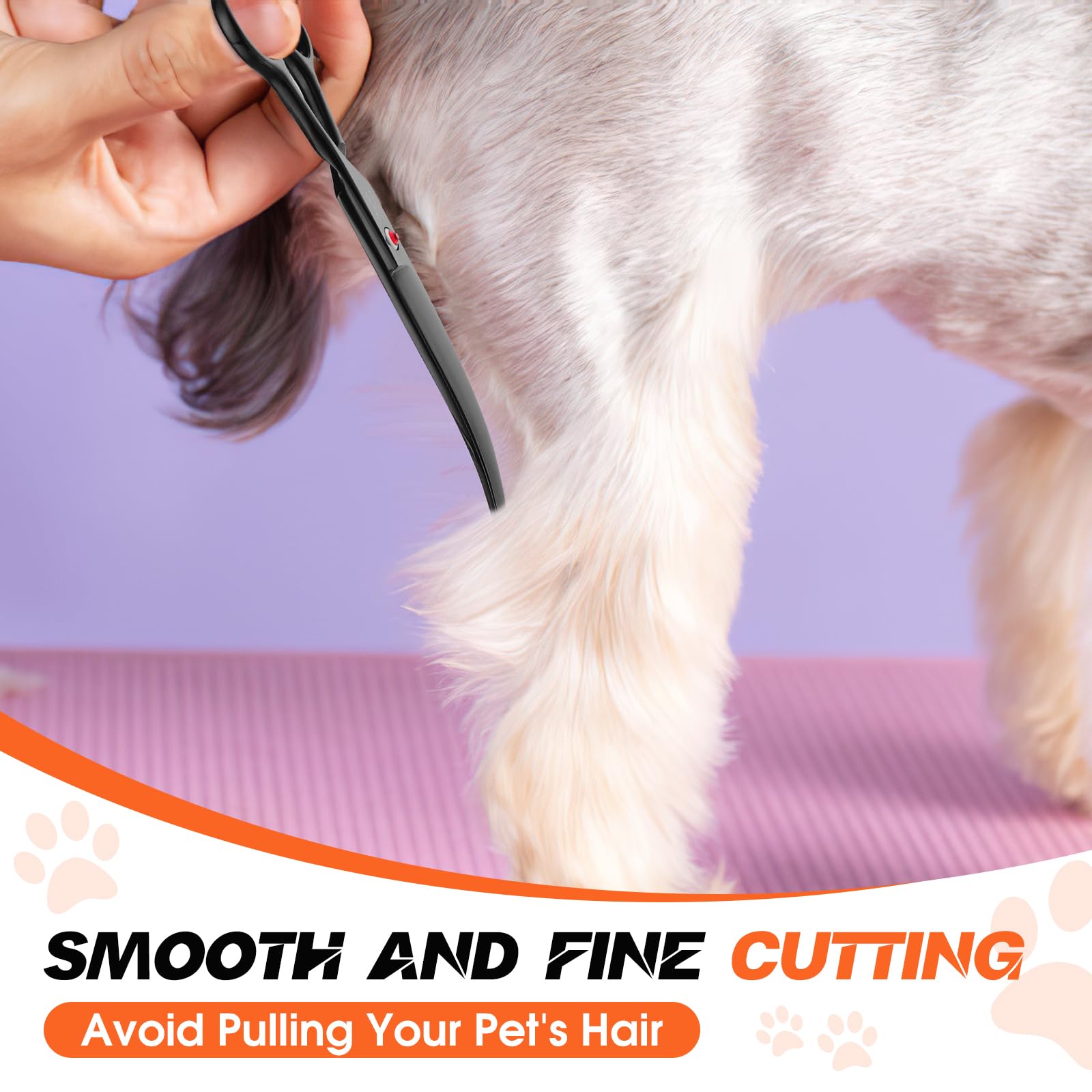 JASON compact 7.5-inch tool ideal for travel-ready pet grooming.