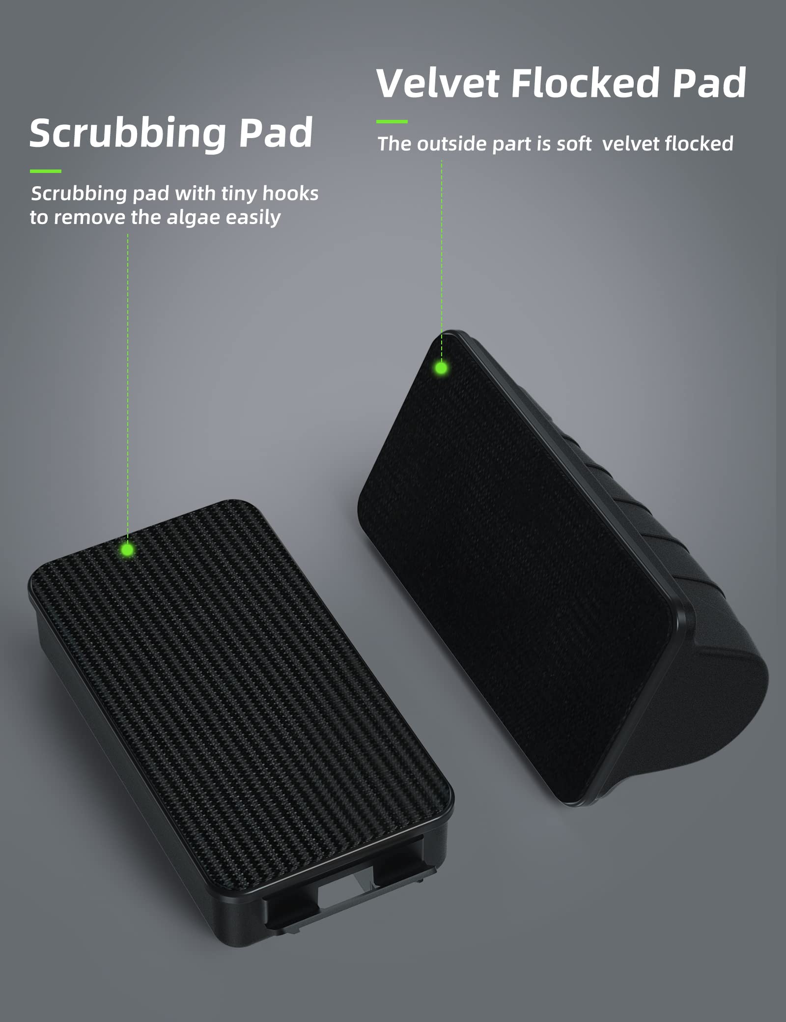 Jasonwell quick-clean solution keeps algae and buildup in check with safe magnets.