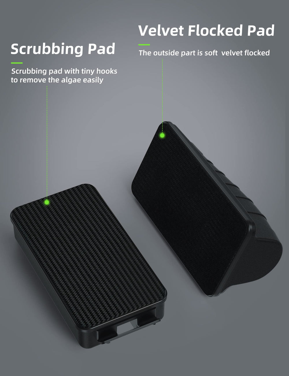 Jasonwell quick-clean solution keeps algae and buildup in check with safe magnets.