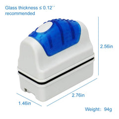 Jasonwell scrubber drags along glass removing algae