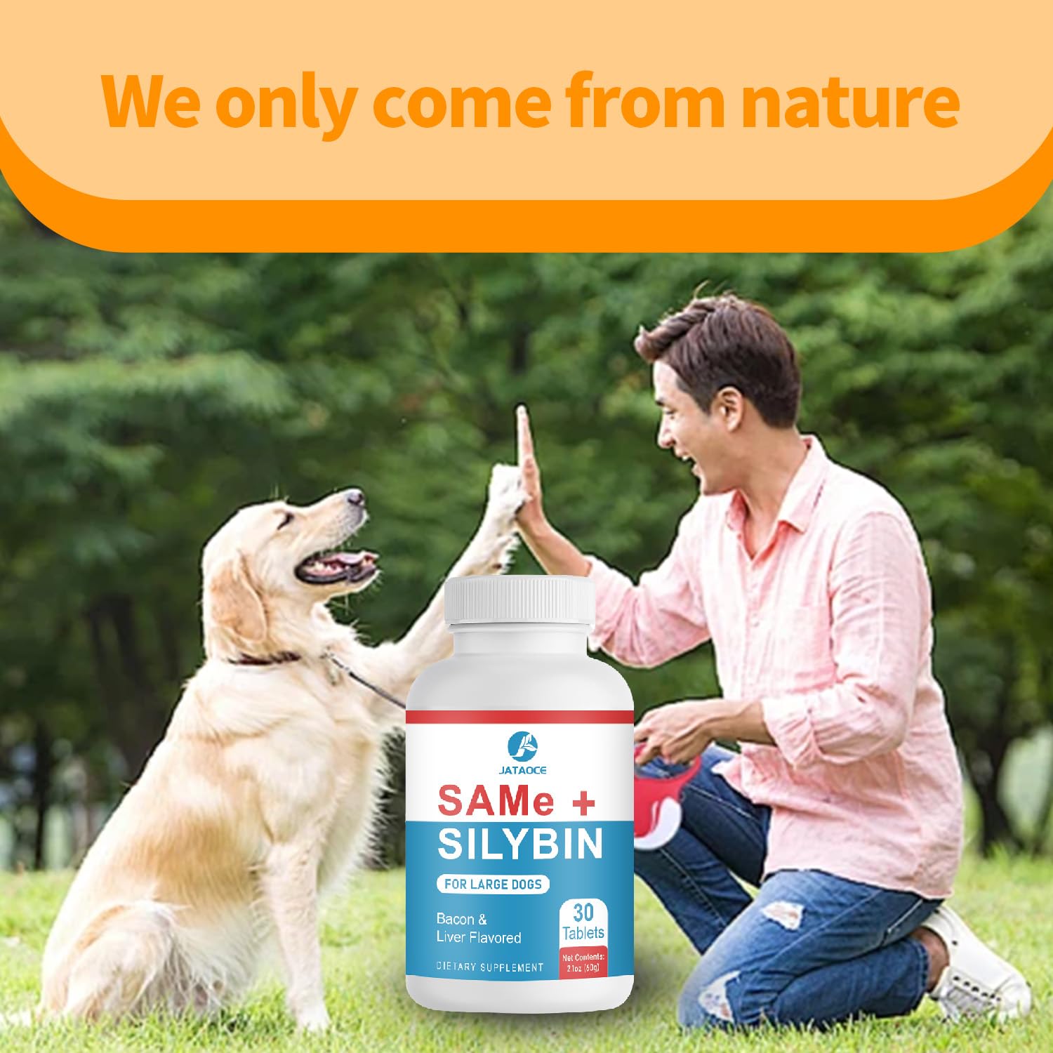Jataoce supports active dogs, easy dosing for everyday care.