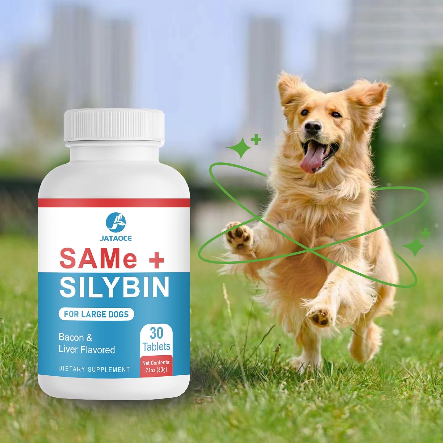 Jataoce liver-health formula for dogs, supports detox and processing.