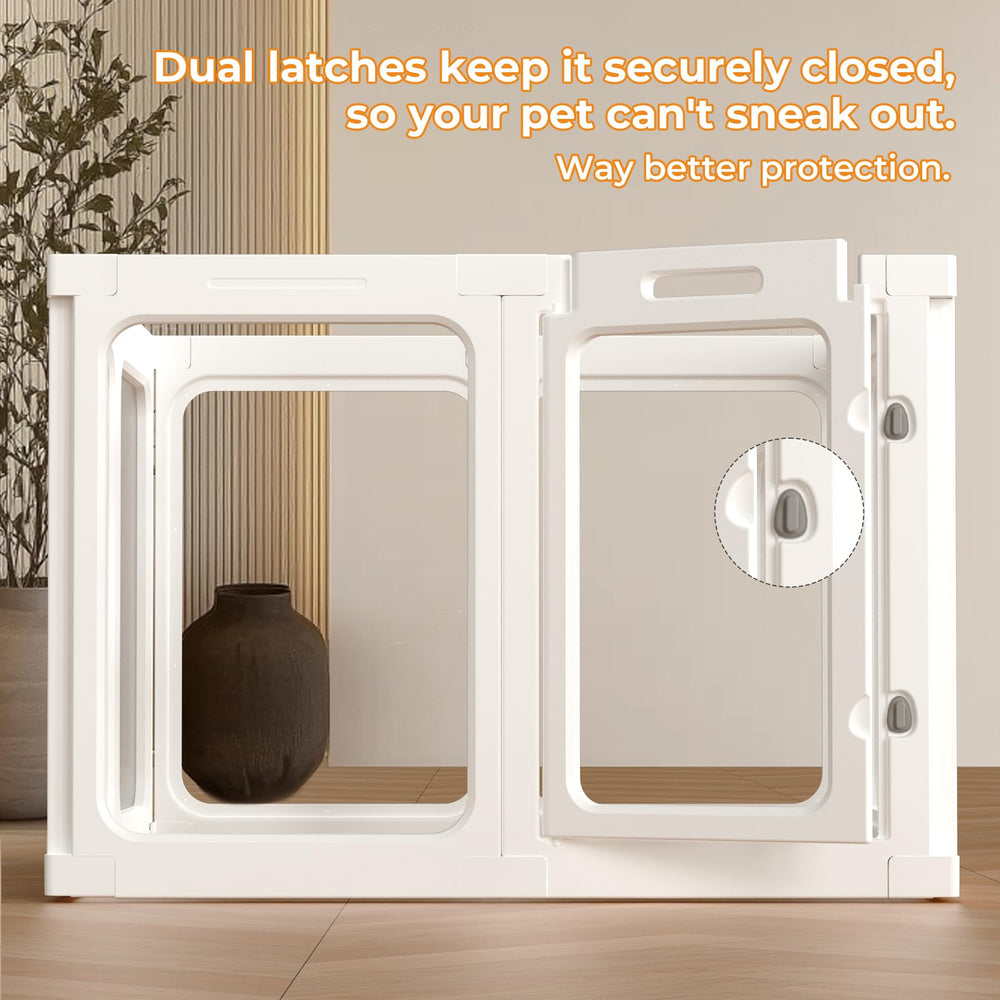 Jatindear off white posts provide durable, stylish support