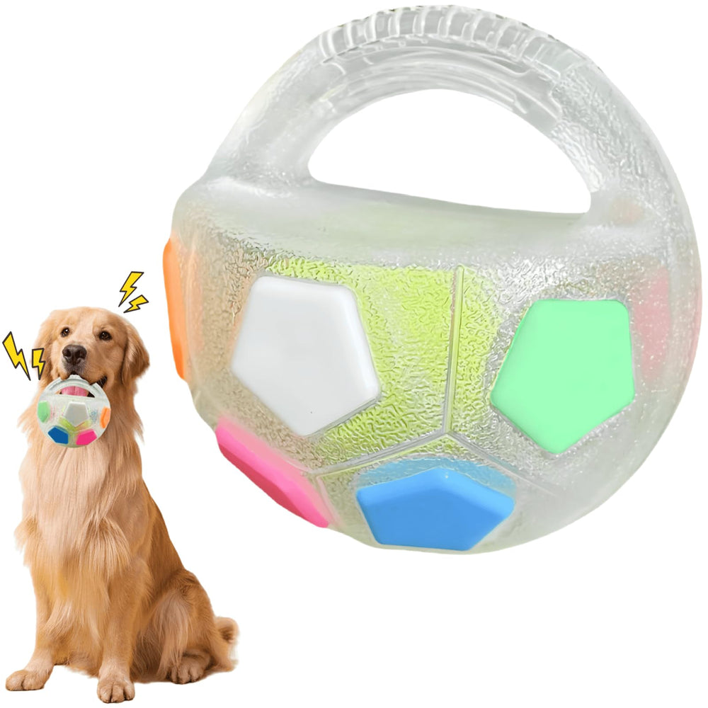 Jatmira Tough Ball Toy 7in outershot for durable play with aggressive chewers.