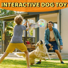 Jatmira Tough Ball Toy 7in texture closeup highlights non-toxic, chew-friendly surface.