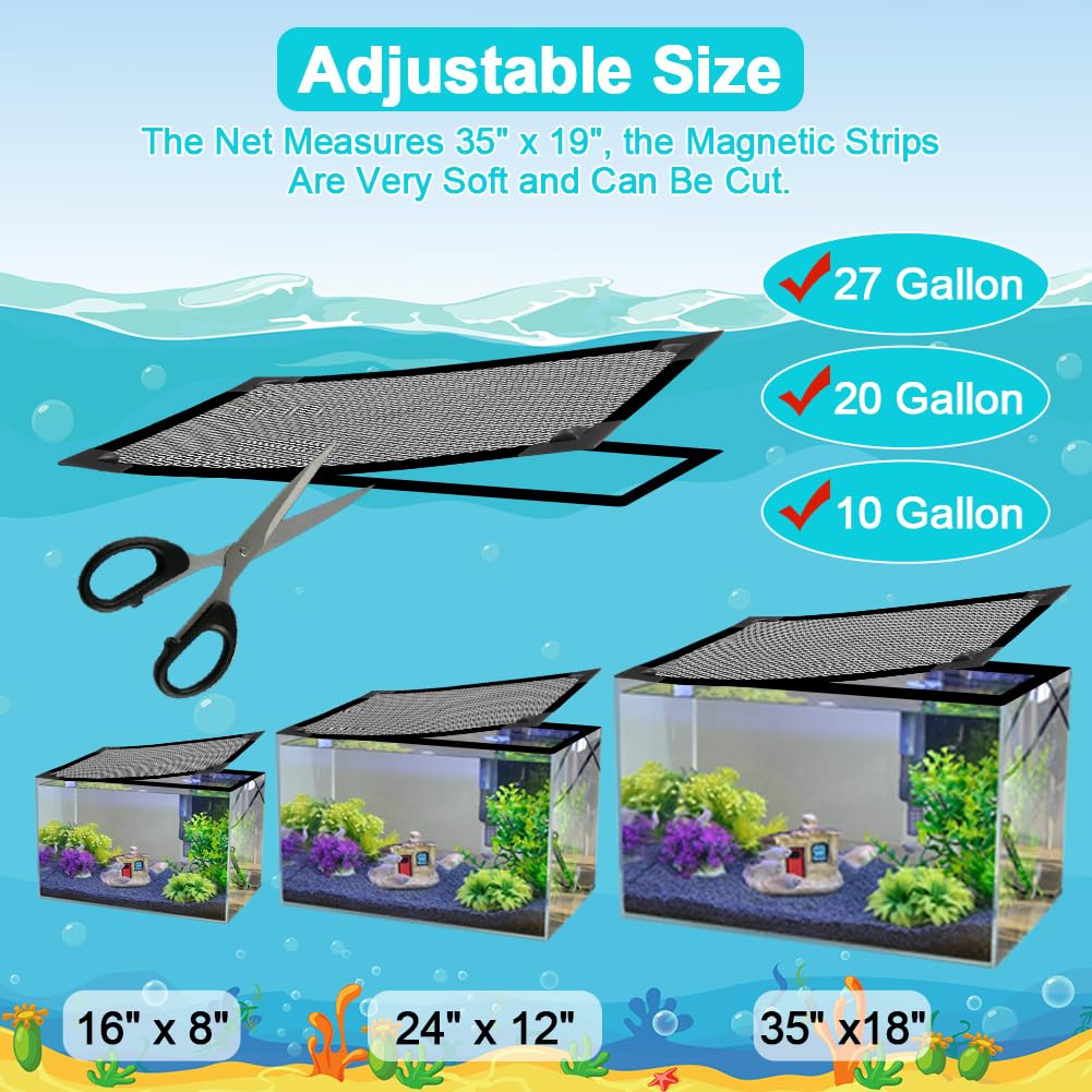 Jaxbo DIY lid cut-to-fit on curved tank for versatile setup.
