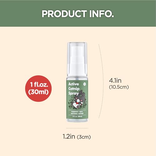 JAYU PET Nepetalactone-rich spray highlights potential mood-boosting aroma for cats