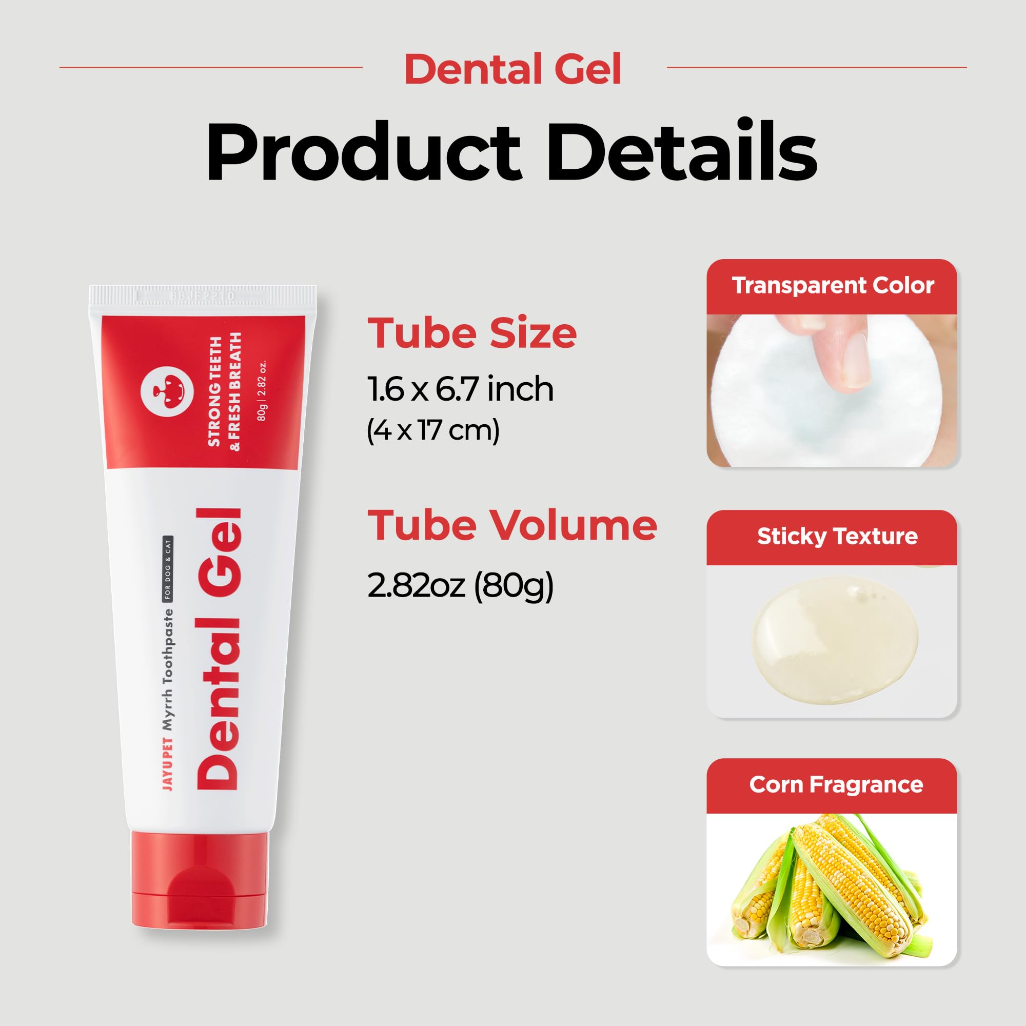 JAYU PET daily dental care kit shot promoting fresh breath and clean teeth.