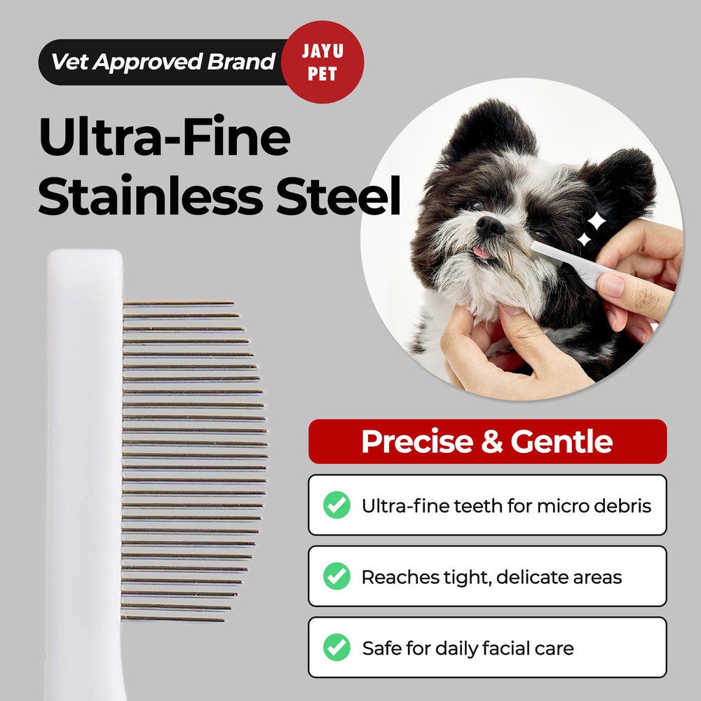 JAYU PET facial grooming comb all-breeds compatible for dogs and cats